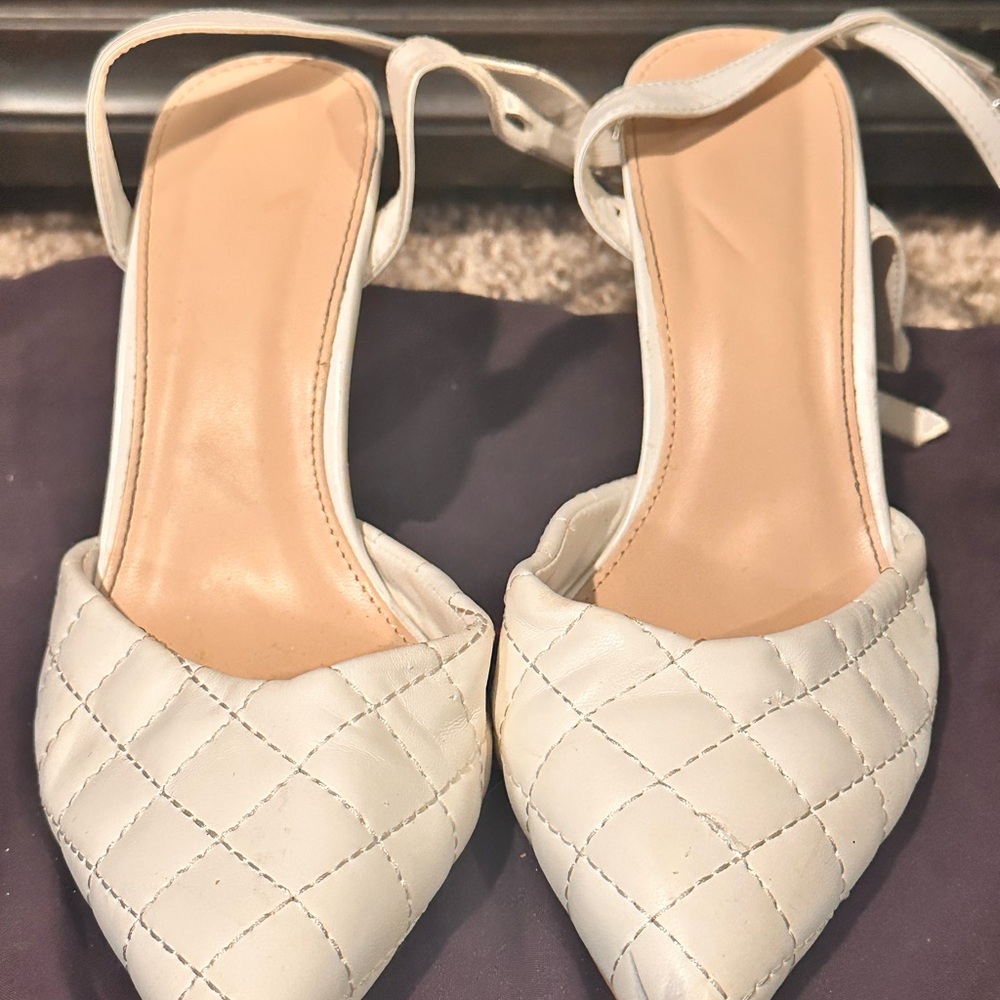 White heels